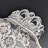 美國復古銀覆蓋大盤 直徑28cm Silver City Glass Co